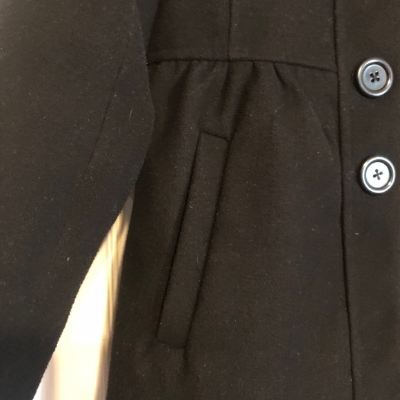 Darling black dress coat, George, size 6/6X - Picture 5 of 7